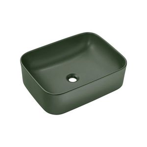 Umývadlo na dosku Kama 50 cm zelené vyobraziť