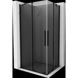 MEXEN/S - Velar Duo sprchovací kút, posuvné dvere 100 x 90, grafit, čierna 871-100-090-42-70 vyobraziť