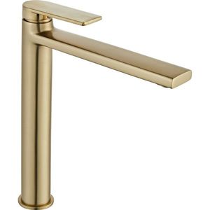 Umývadlová batéria REA Verso Brush Gold vysoká vyobraziť