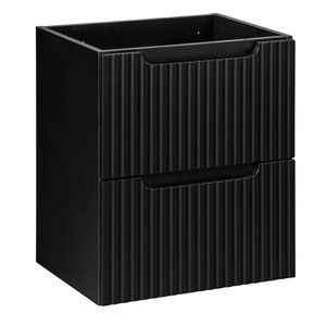 Umývadlová skrinka Nova Black D2 82-50-2S čierna vyobraziť