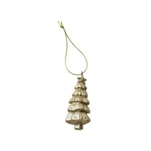 Vianočný závesný stromček SANTA LILA TREE 7, 5 cm zlatý vyobraziť