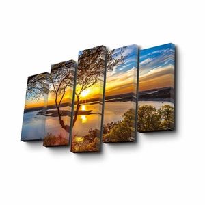 Viacdielny obraz KARA 82x50 cm viacfarebný vyobraziť