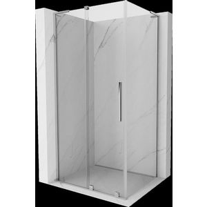MEXEN/S - Velar L sprchovací kút, posuvné dvere 110 x 75, transparent, chróm 871-110-075-03-01 vyobraziť