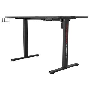 Výškovo nastaviteľný elektrický herný stôl SHADOW GAMER 1.0 120 cm čierny vyobraziť