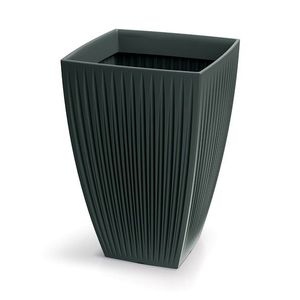 Vysoký kvetináč LATIE SQUAR I 40 cm antracitový vyobraziť