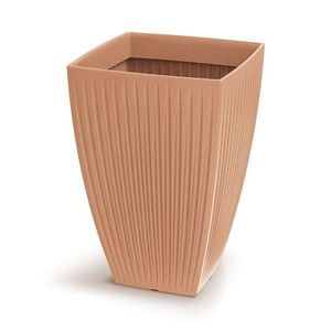 Vysoký kvetináč LATIE SQUAR I 40 cm terakota vyobraziť