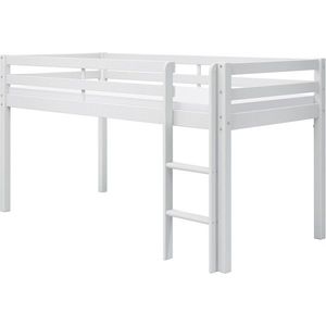 Vyvýšená posteľ ACTIMA 90x200 cm biela vyobraziť