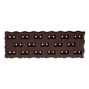 Záhonový chodník Dog 60x20 cm tmavohnedý vyobraziť