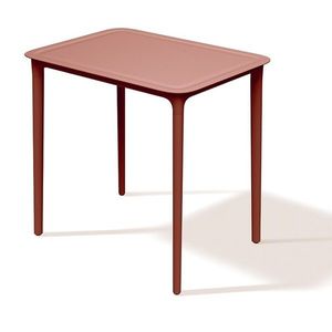 Záhradný jedálenský stôl RIMOS 77, 5x57, 5x74, 5 cm červený vyobraziť