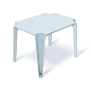 Záhradný konferenčný stolík LOTTIES 77x59x56, 5 cm svetlosivý vyobraziť