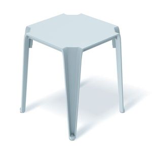 Záhradný odkladací stolík LOTTIES 39, 6x39, 6x46, 5 cm svetlosivý vyobraziť