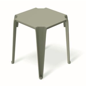 Záhradný odkladací stolík LOTTIES 39, 6x39, 6x46, 5 cm zelený vyobraziť