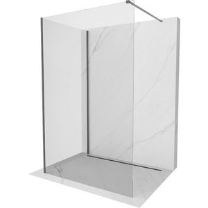 MEXEN/S - Kyoto Sprchová zástena WALK-IN 100 x 100, transparent, grafit metal 800-100-212-95-00-100 vyobraziť