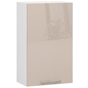 Závesná kuchynská skrinka Olivie W 50 cm biela/cappuccino vyobraziť