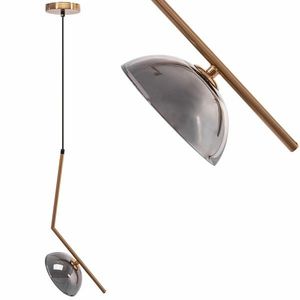 Závesná lampa La Belle VII chrómová/medená vyobraziť