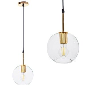 Závesná lampa La Belle XX zlatá vyobraziť