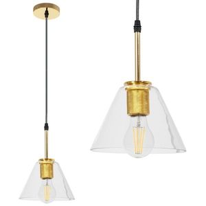 Závesná lampa La Belle XXI zlatá vyobraziť