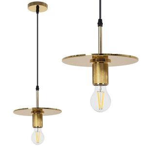 Závesná lampa La Belle XXII zlatá vyobraziť