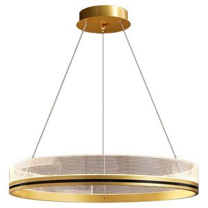 Závesná lampa La Belle XXVI zlatá vyobraziť