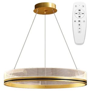 Závesná lampa La Belle XXVII zlatá vyobraziť