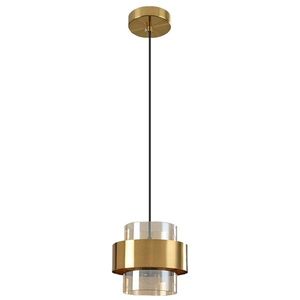Závesná lampa La Belle XXXIV zlatá vyobraziť