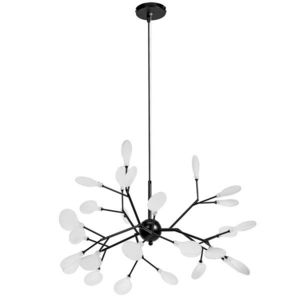 Závesná lampa La Belle XXXX čierna/biela vyobraziť