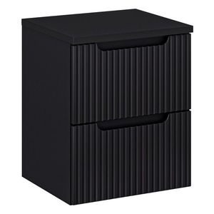 Závesná skrinka Nova Black I s doskou 50 cm čierna vyobraziť