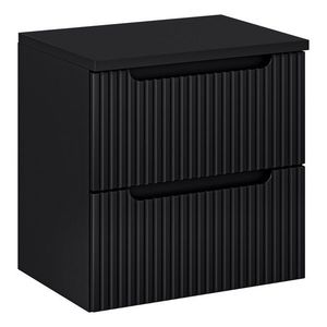 Závesná skrinka Nova Black I s doskou 60 cm čierna vyobraziť