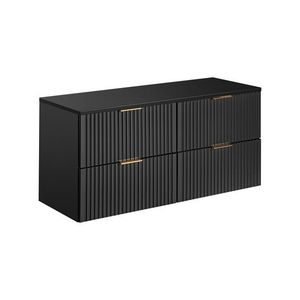 Doska pod umývadlo Adel Black 120 cm čierna vyobraziť
