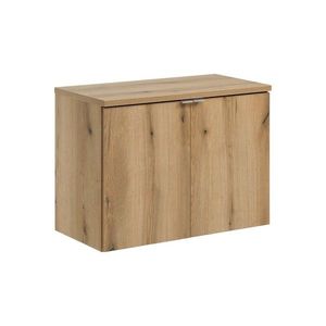 Závesná skrinka pod umývadlo Nova Oak II s doskou 80 cm dub coast evoke vyobraziť