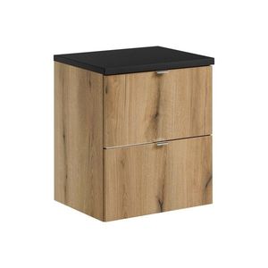 Závesná skrinka pod umývadlo Nova Oak s doskou 50 cm dub coast evoke vyobraziť