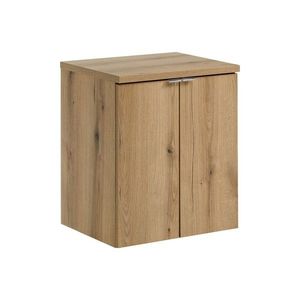 Závesná skrinka pod umývadlo Nova Oak s doskou 50 cm dub evoke vyobraziť