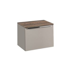 Závesná skrinka Santa Fe s doskou 60 cm taupe/dub santa fe vintage vyobraziť