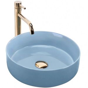 REA - Umývadlo na dosku SAMI L.BLUE SHINY REA-U6619 vyobraziť