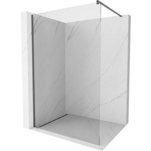 MEXEN/S - Kyoto Sprchová zástena WALK-IN 75 x 200, transparentný 8 mm, grafit metal 800-075-101-95-00 vyobraziť