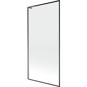 MEXEN/S - Next L vaňová zástena FIX 90 x 150, čierna vzor, grafit metal 895-090-000-03-70-95 vyobraziť