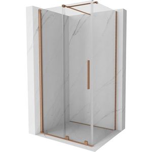 MEXEN/S - Velár sprchovací kút 90 x 120, transparent, kartáčovaná meď 871-090-120-01-65 vyobraziť