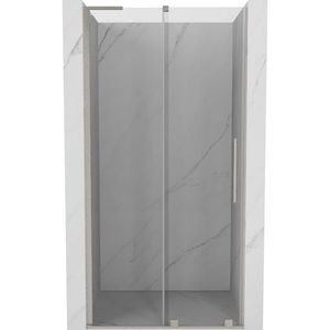 MEXEN/S - Velar L posuvné sprchové dvere 90, transparent, nikel kartáčovaný 871-090-003-01-97 vyobraziť