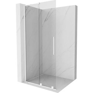 MEXEN/S - Velar L Sprchová zástena posuvná Walk-in 90 x 200, transparent 8 mm, biela 871-090-003-03-20 vyobraziť