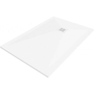 MEXEN/S - Stone+ obdĺžniková sprchová vanička 120 x 80, biela, mriežka biela 44108012-W vyobraziť