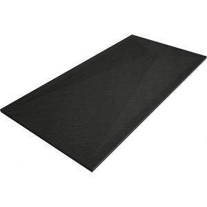 MEXEN/S - Stone+ obdĺžniková sprchová vanička 160 x 90, čierna, mriežka čierna 44709016-B vyobraziť