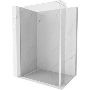 MEXEN/S - Kioto Sprchová zástena WALK-IN 100 x 30, transparent, biela 800-100-212-20-00-030 vyobraziť