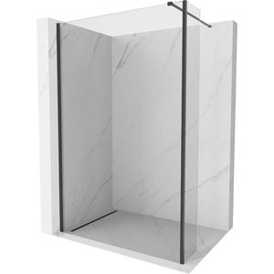 MEXEN/S - Kioto Sprchová zástena WALK-IN 110 x 30, transparent, čierna 800-110-212-70-00-030 vyobraziť