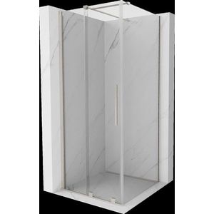 MEXEN/S - Velár sprchovací kút, posuvné dvere 120 x 120, transparent, nikel kefovaná 871-120-120-01-97 vyobraziť