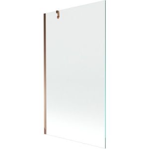 MEXEN/S - Next vaňová zástena FIX 100 x 150, transparent, růžové zlato 895-100-000-00-00-60 vyobraziť
