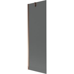 MEXEN/S - Next vaňová zástena FIX 60 x 150, grafit, růžové zlato 895-060-000-00-40-60 vyobraziť