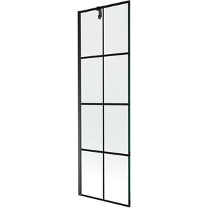 MEXEN/S - Next vaňová zástena FIX 60 x 150, čierna dekor, čierna 895-060-000-00-70-70 vyobraziť