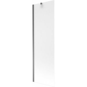 MEXEN/S - Next vaňová zástena FIX 60 x 150, dekor, grafit metal 895-060-000-00-30-95 vyobraziť