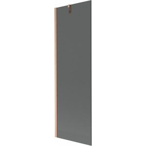 MEXEN/S - Next vaňová zástena FIX 60 x 150, grafit, meď kartáčovaná 895-060-000-00-40-65 vyobraziť