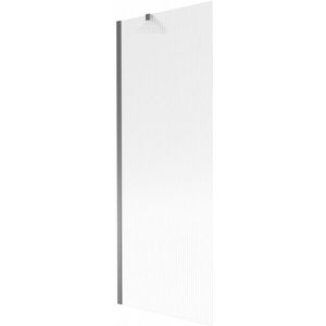 MEXEN/S - Next vaňová zástena FIX 70 x 150, prúžky, grafit metal 895-070-000-00-09-95 vyobraziť